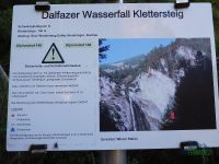 Dalfazer Wasserfall – Klettersteig Buchau