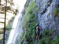 Dalfazer Wasserfall – Klettersteig Buchau