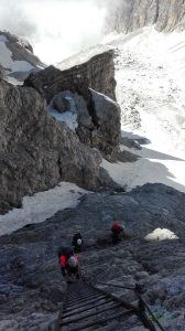 Dolomity - přechod Brenty po ferratách