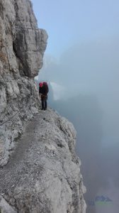 Dolomity - přechod Brenty po ferratách