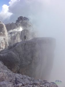 Dolomity - přechod Brenty po ferratách