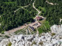 Chata A. Dibona z hora