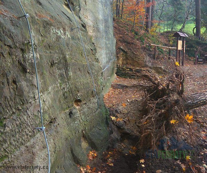 Via ferrata Kavárnička - Brute Force
