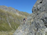 via-ferrata-Sommerwand-krásná hrana