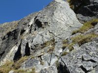 via-ferrata-Sommerwand-jištění -ve-skále