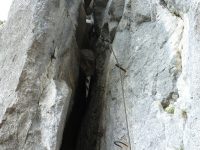 Via ferrata Leadership - komín