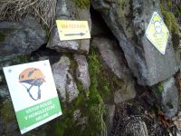 via-ferrata-lužická-spojka-nástup