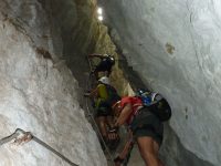 Via ferrata Mein Land-Dein Land - uvnitř masivu