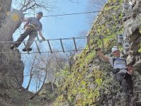 Via Ferrata Komín (Skalka) – ZOSTUPOVKA