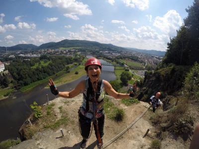 Moje první via ferrata