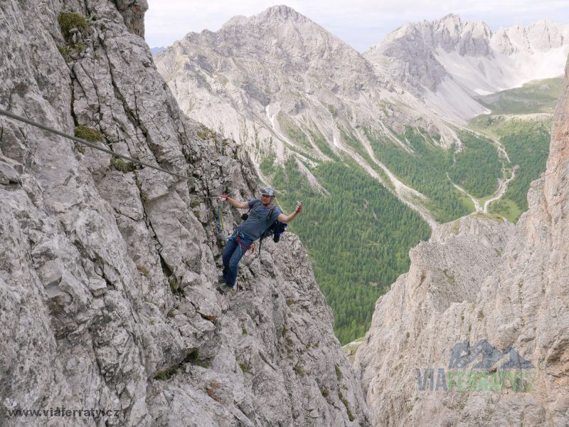 Via ferrata Madonnen Klettersteig