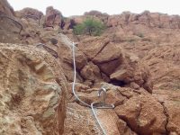 Via ferrata Todgha Gorge Morocco