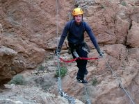Via ferrata Todgha Gorge Morocco