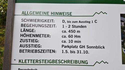 Via ferrata Möllschlucht Klettersteig