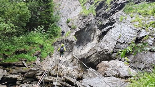 Via ferrata Möllschlucht Klettersteig