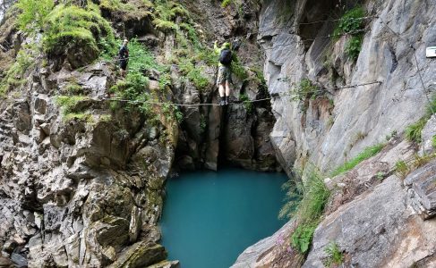 Via ferrata Möllschlucht Klettersteig