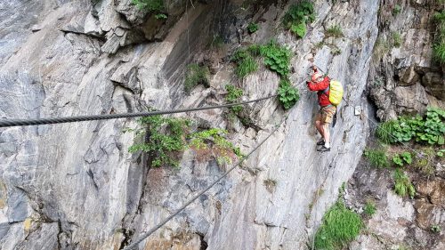 Via ferrata Möllschlucht Klettersteig