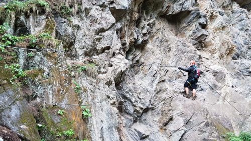 Via ferrata Möllschlucht Klettersteig
