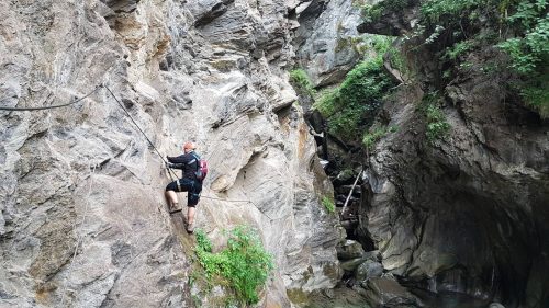 Via ferrata Möllschlucht Klettersteig