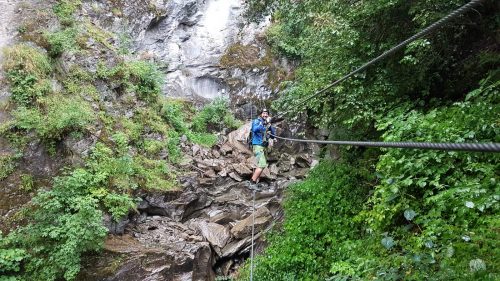Via ferrata Möllschlucht Klettersteig
