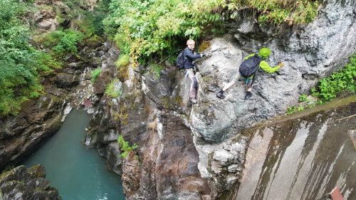 Via ferrata Möllschlucht Klettersteig