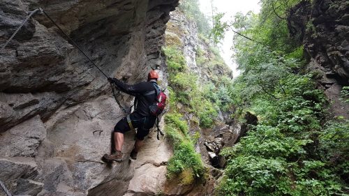Via ferrata Möllschlucht Klettersteig
