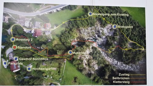 Via ferrata Möllschlucht Klettersteig