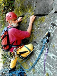 Karel Bělina a nová via ferrata ve Hřensku