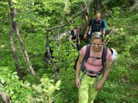 Nástup k feratě Ožarjeni Kamen