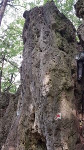 Höhenglücksteig klettersteig úsek E