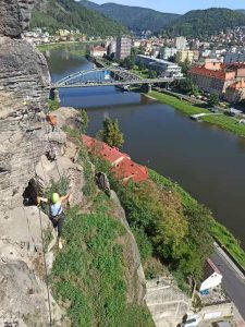 Dodávkou po ferratach - Děčín