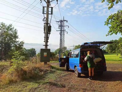 Dodávkou po ferratach