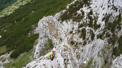 Donnerkogel Intersport - téměř na vrcholu