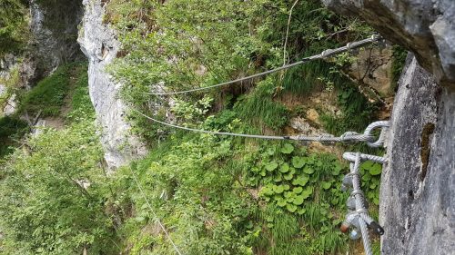Riederklamm Klettersteig