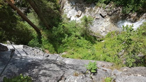 Riederklamm Klettersteig