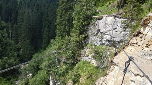Riederklamm Klettersteig