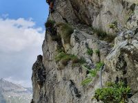 Via ferrata Klettersteig Baltschiedertal Wiwanni