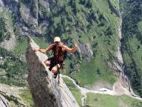 Via ferrata Klettersteig Baltschiedertal Wiwanni