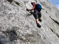 Via ferrata Klettersteig Baltschiedertal Wiwanni